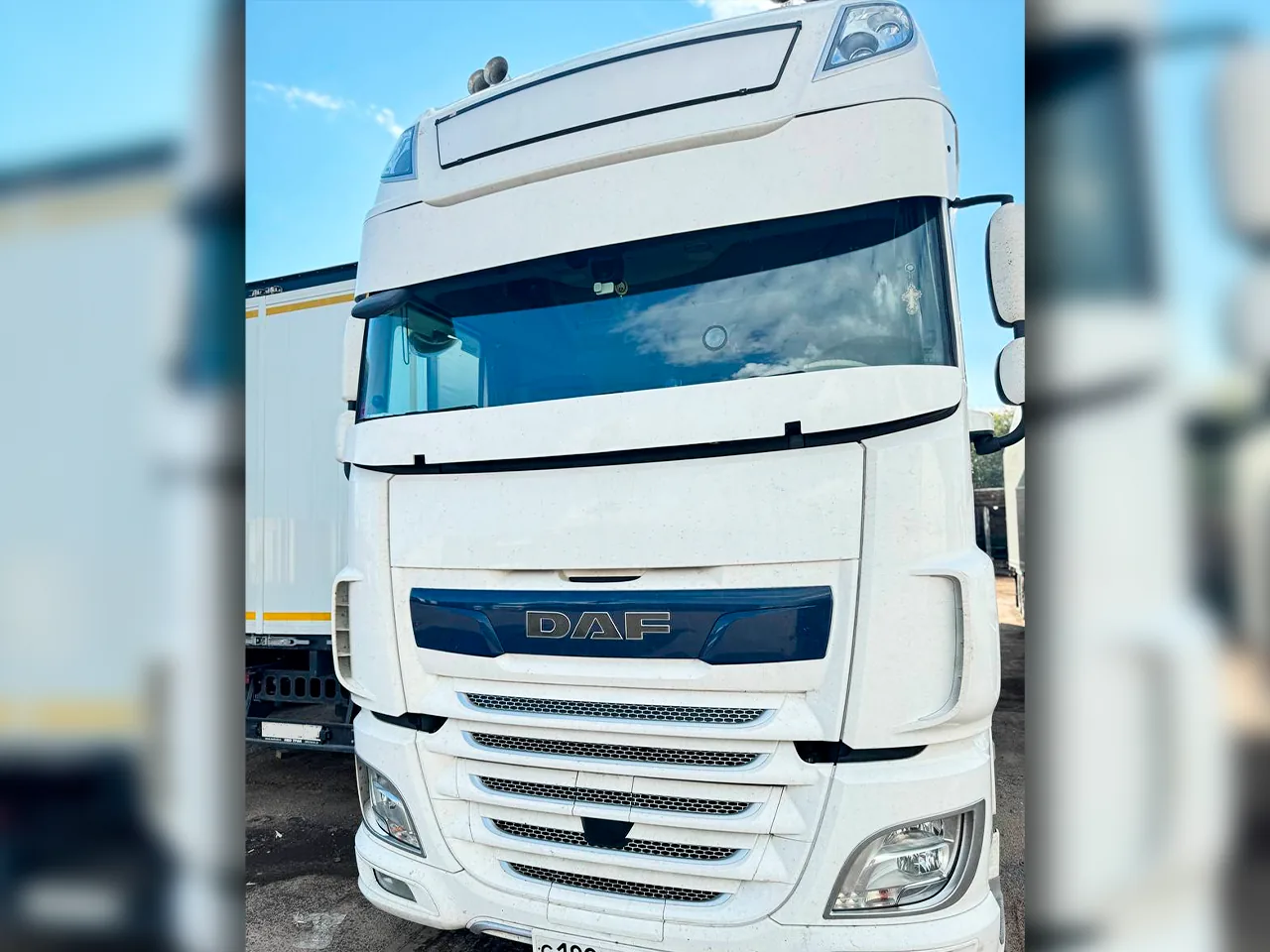 Защита лобового стекла DAF 106