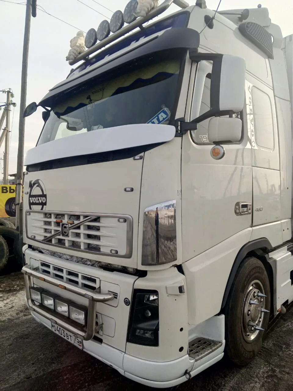 Защита лобового стекла Volvo FH13 FH12, фото 3