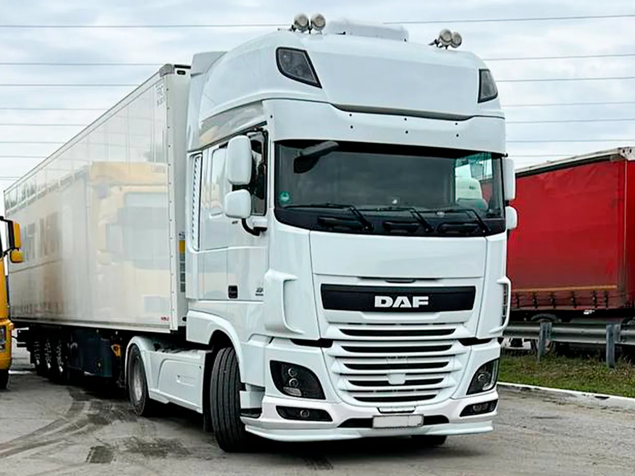 Солнцезащитный козырек DAF 105/106, фото 2