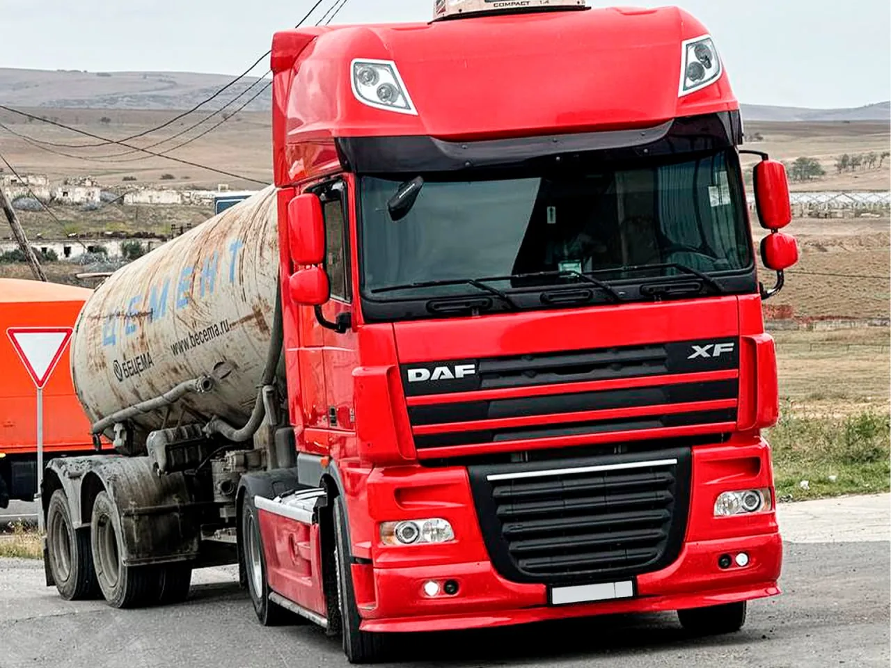 Юбка бампера нижняя губа для DAF 105