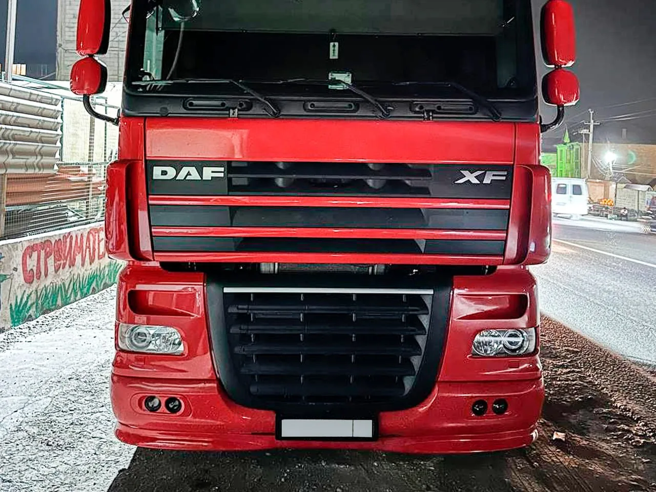Юбка бампера нижняя губа для DAF 105, фото 3
